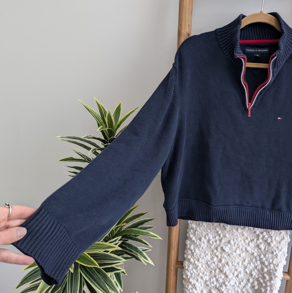 Tommy Hilfiger Half Zip Sweater - Picture 10 of 11